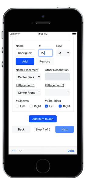 Embroidery Now Included
